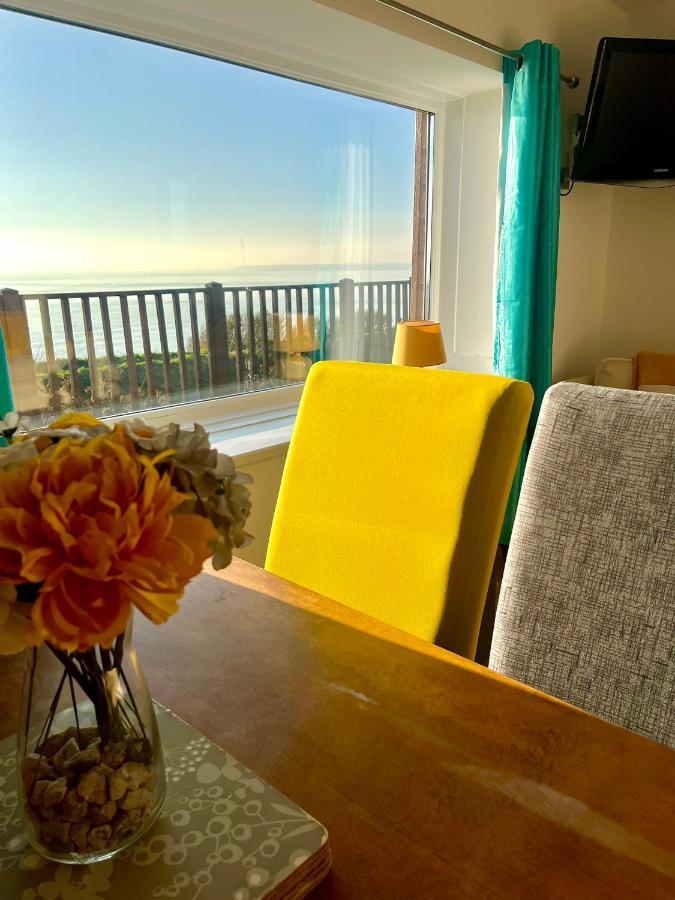 Sunset Sea View Chalet With Hot Tub 토포인트 외부 사진